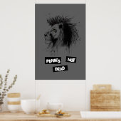 Punks nicht tot poster (Küche)