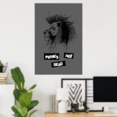 Punks nicht tot poster (Heimbüro)