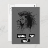 Punks nicht tot postkarte (Vorne/Hinten)