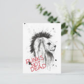 Punks nicht tot postkarte (Stehend Vorderseite)
