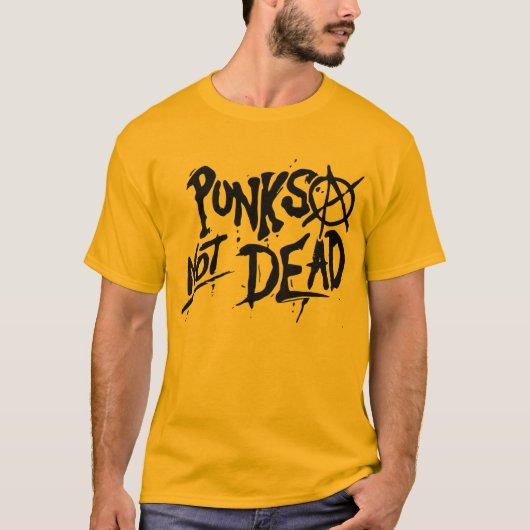 Punks nicht tot T-Shirt (Vorderseite)