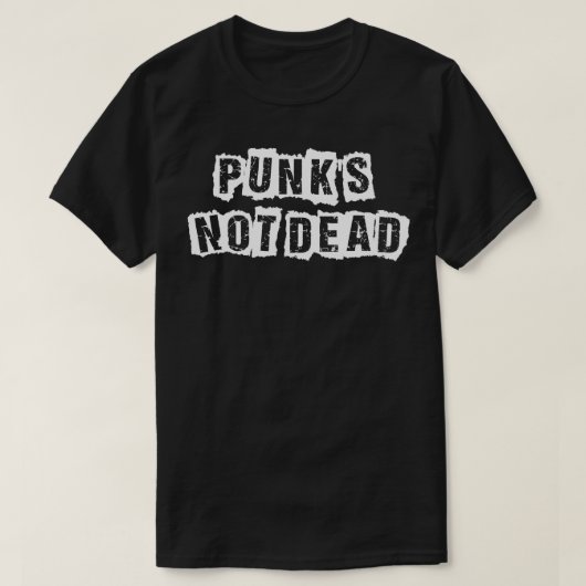 Punks nicht tot T-Shirt (Design vorne)