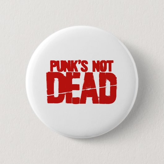 Punks nicht tot - Videospielgamer-Spiel Button (Vorderseite)