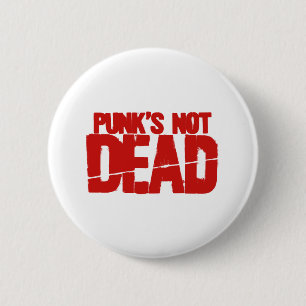 Punks nicht tot - Videospielgamer-Spiel Button