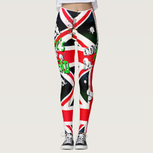 Punks not Dead God Rett Punks Grunge Union Jack Leggings
