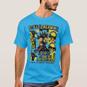 Punk's Not Dead Shirt – DIY Punk Rock Schreiend 