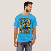 Punk's Not Dead Shirt – DIY Punk Rock Schreiend  (Vorne ganz)