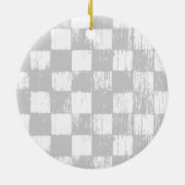 Punks Not Dead Skull Mohawk Punk Rock Rocker Keramik Ornament (Hinten)