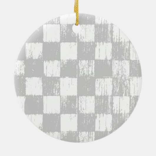 Punks Not Dead Skull Mohawk Punk Rock Rocker Keramik Ornament (Hinten)