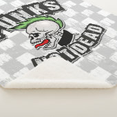 Punks Not Dead Skull Mohawk Punk Rock Rocker Sherpadecke (3/4)