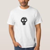 Punkschädel-T-Shirt