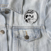 Punkskull Knopf Button (Beispiel)