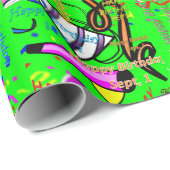 Punkt, 1 Kindergeburtstag Geschenkpapier (Rolleneckpunkt)