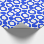 Punkt 3 Blau Geschenkpapier (Ecke)
