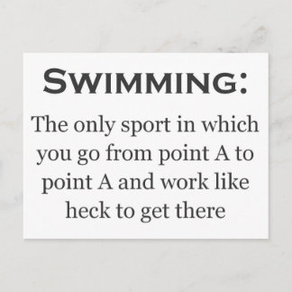 Punkt A bis A Postkarte