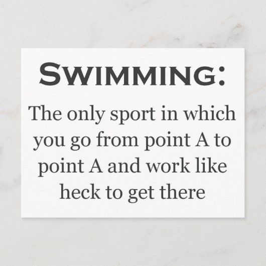 Punkt A bis A Postkarte (Vorderseite)