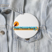 Punkt-angenehmer Strand Button (Beispiel)