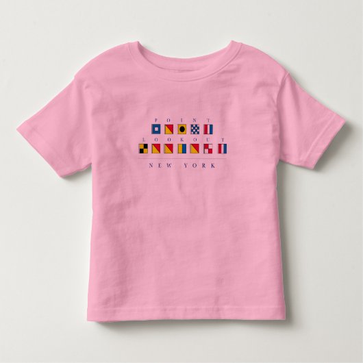 Punkt-Ausblick, NY 11569 KinderT - Shirt (Vorderseite)