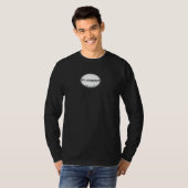 Punkt-Ausblick, NY 11569 langes Hülsen-Logo T T-Shirt (Vorne ganz)