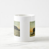 Punkt Betsey Leuchtturm nahe Frankfort Michigan Kaffeetasse (Mittel)