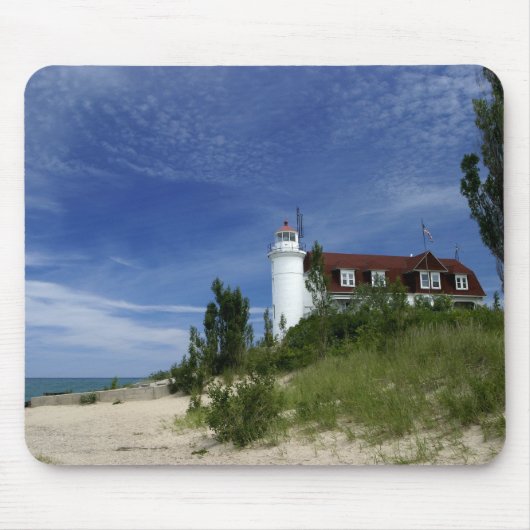 Punkt Betsie Leuchtturm Mousepad (Vorne)
