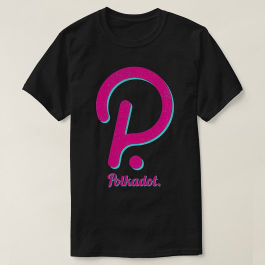 Punkt Crypto Coin, DeFi Altcoin, Ätherum Block T-Shirt (Design vorne)