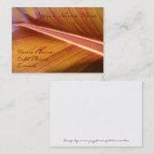 Punkt der hellen Visitenkarte (Vorne/Hinten)