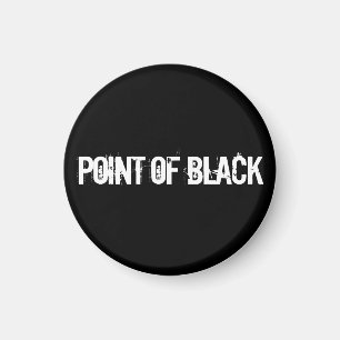 "Punkt des Schwarzen" Magnet