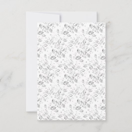 Punkt Design 42 RSVP Karte (Vorderseite)