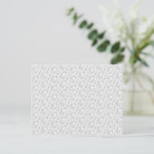 Punkt Design Nine Postkarte (Stehend Vorderseite)