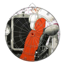 Punkt flapper dartscheibe