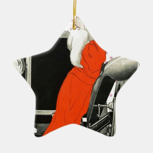 Punkt flapper keramik ornament (Vorne)