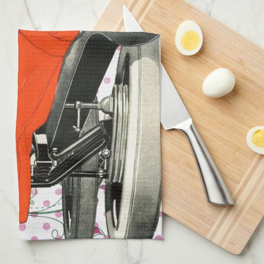 Punkt flapper küchentuch (Viertel Falte)