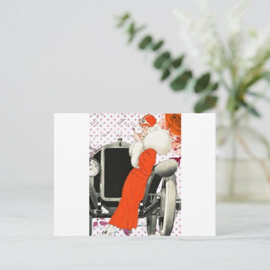 Punkt flapper postkarte (Stehend Vorderseite)