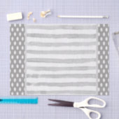 Punkt für graue Streifen aus Gewebepapier Seidenpapier (Handwerk)