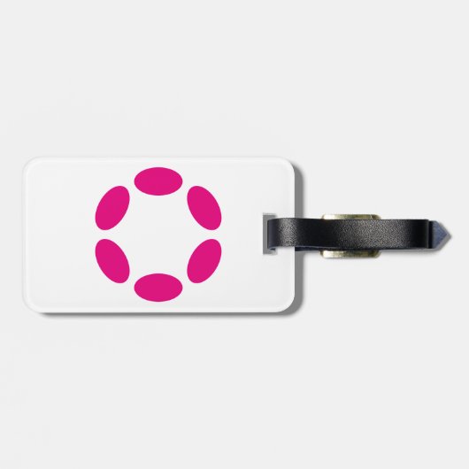 Punkt Gepäckanhänger (Rückseite horizontal)