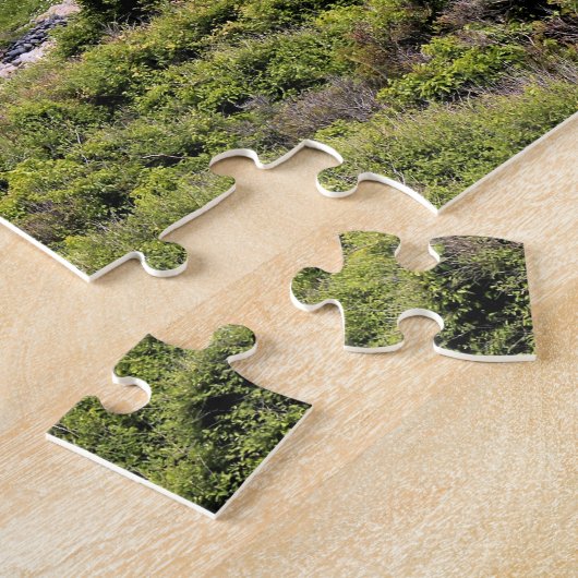 Punkt-Judith-Leuchtturm, Rhode Island Puzzlespiel Puzzle (Seite)