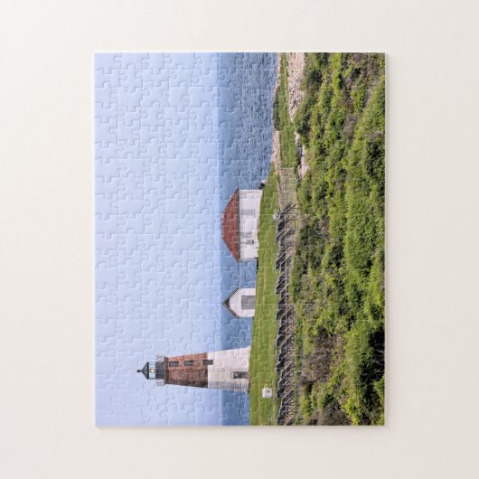 Punkt-Judith-Leuchtturm, Rhode Island Puzzlespiel Puzzle (Vertikal)