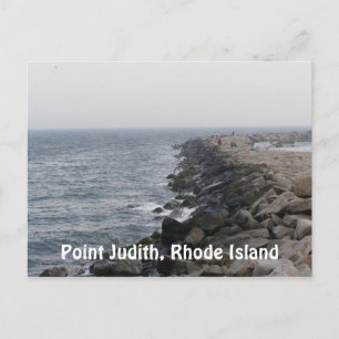 Punkt Judith, Rhode Island Postkarte