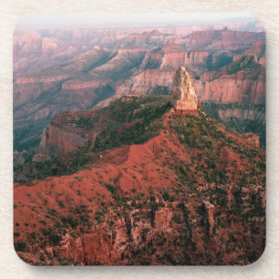 Punkt Kaiser und Berg Hayden am Sonnenuntergang Untersetzer