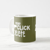 Punkt-Klicken-Löschung Kaffeetasse (Vorderseite Links)