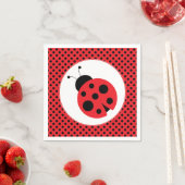 Punkt Ladybug Party Napkins Serviette (Beispiel)