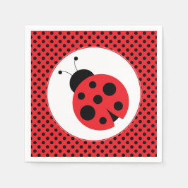 Punkt Ladybug Party Napkins Serviette