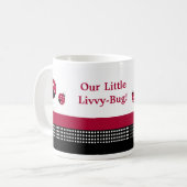Punkt Ladybugs Trendy Custom Foto Tasse (Vorderseite Links)