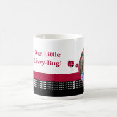 Punkt Ladybugs Trendy Custom Foto Tasse (Mittel)