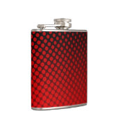 Punkt-Muster Flachmann (Rechts)