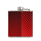 Punkt-Muster Flachmann (Rückseite)