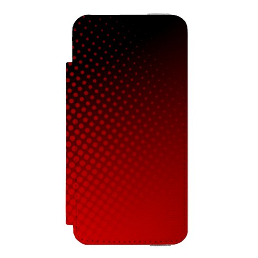 Punkt-Muster Incipio iPhone Geldbeutel-Hülle (Folio Vorderseite)