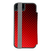 Punkt-Muster Incipio iPhone Geldbeutel-Hülle (Folio Rückseite)