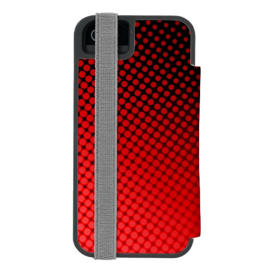 Punkt-Muster Incipio iPhone Geldbeutel-Hülle (Folio Rückseite)